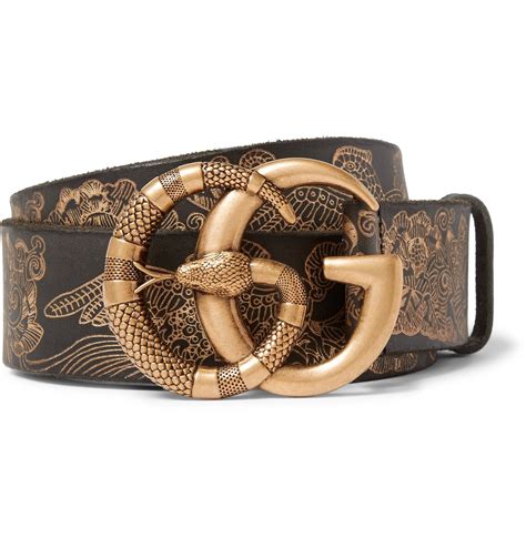 is gucci belt real gold.